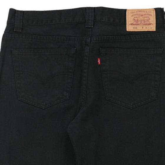 Vintage black 504 Levis Jeans - mens 36" waist