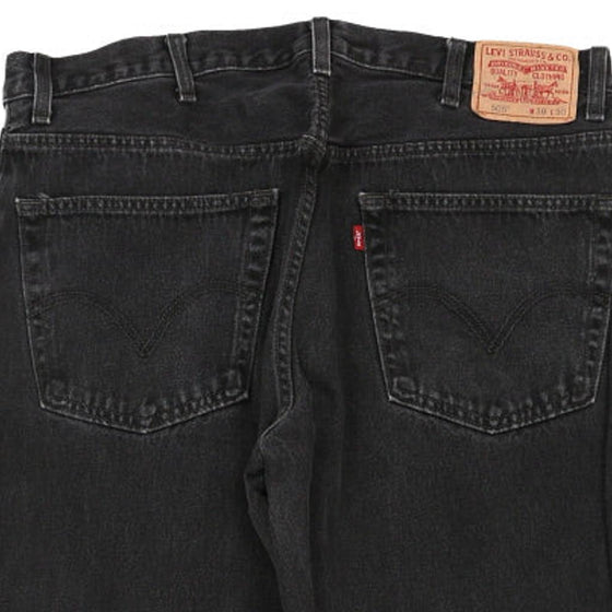 Vintage black 505 Levis Jeans - mens 38" waist