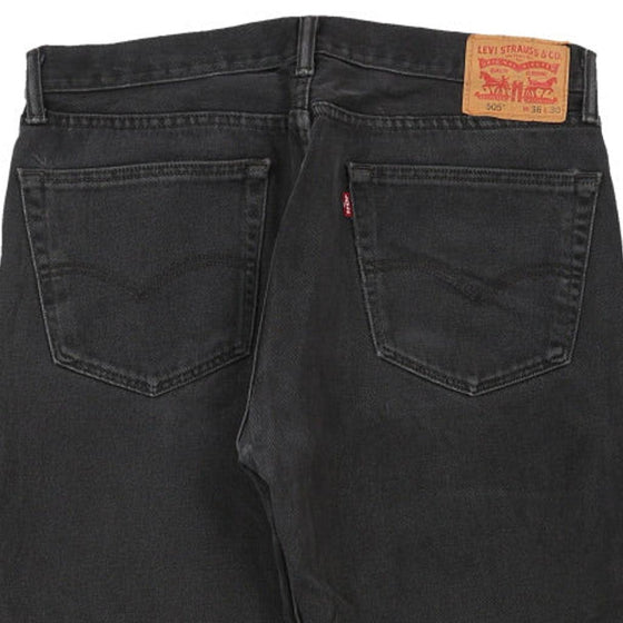 Vintage black 505 Levis Jeans - mens 36" waist