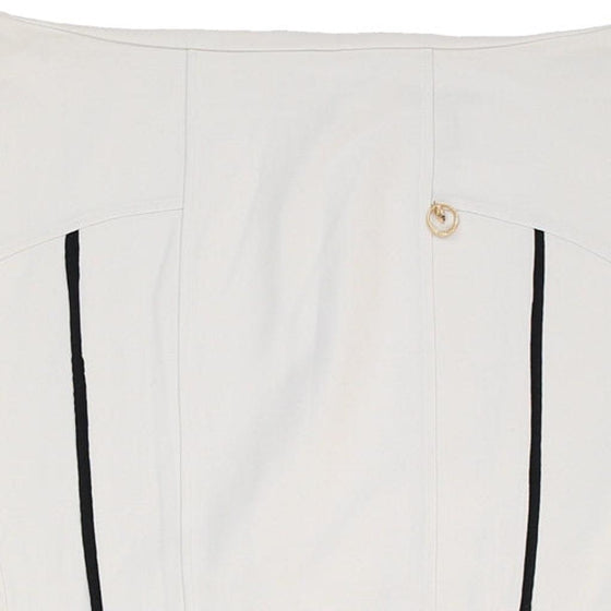 Vintage white Cavalli Class Skirt - womens 30" waist