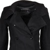 Vintage black Imperial Overcoat - womens medium