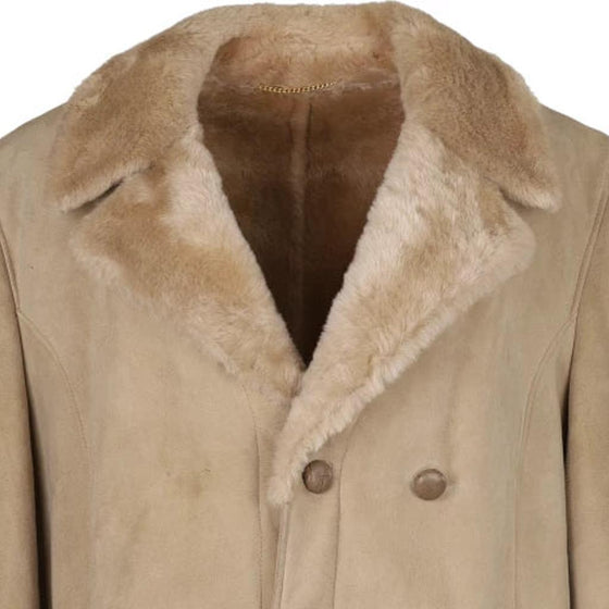 Vintage beige Fibok Sheepskin Jacket - womens x-large