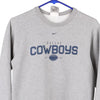 Vintage grey Age 13-14 Dallas Cowboys Nike Sweatshirt - boys large