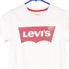 Vintage white Age 10 Levis T-Shirt - girls small