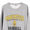 Vintage grey Manchester University Russell Athletic Sweatshirt - mens large