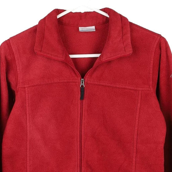 Vintage red Age 14-16 Columbia Fleece - girls large