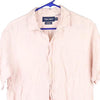 Vintage pink Ralph Lauren Short Sleeve Shirt - womens medium