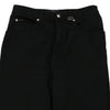 Valentino Trousers - 28W UK 10 Black Cotton