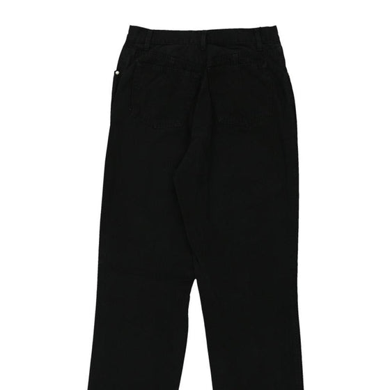 Valentino Trousers - 28W UK 10 Black Cotton