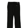 Armani Jeans Trousers - 32W UK 12 Black Cotton Blend