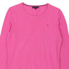 Tommy Hilfiger Jumper - Small Pink Cotton