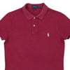 Polo by Ralph Lauren Skinny Fit Polo Shirt - Medium Pink Cotton