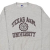 Vintage grey Made in USA Texas A&M University Russell Athletic Sweatshirt - mens x-large