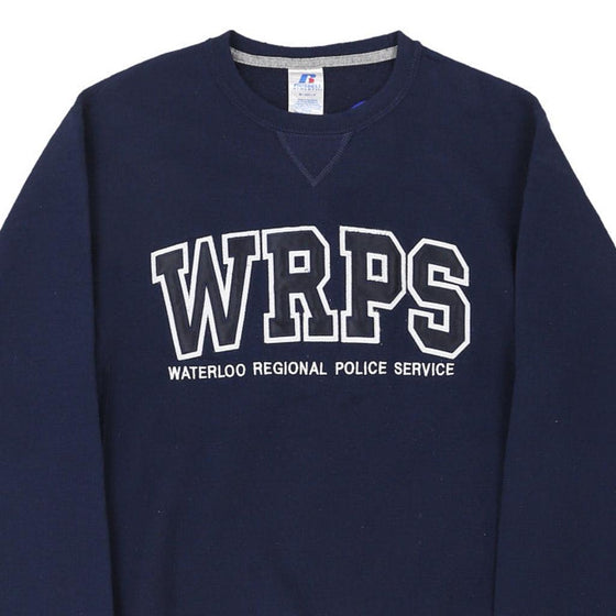 Vintage navy WRPS Russell Athletic Sweatshirt - mens small