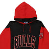 Vintage black Chicago Bulls Starter Hoodie - mens large