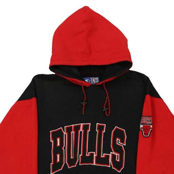 Vintage black Chicago Bulls Starter Hoodie - mens large