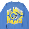 Vintage blue St. Louis Rams Hanes Sweatshirt - mens x-large