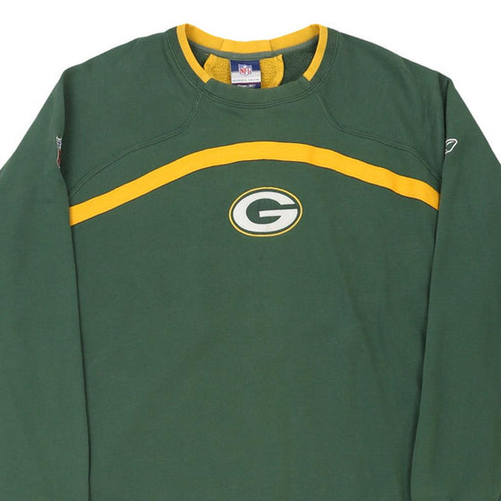 Vintage green Green Bay Packers Reebok Sweatshirt - mens medium