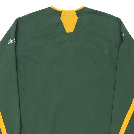 Vintage green Green Bay Packers Reebok Sweatshirt - mens medium