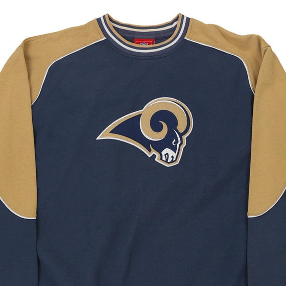 Vintage navy St. Louis Rams Nfl Sweatshirt - mens large