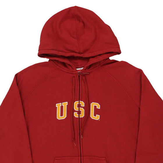 Vintage red USC Nike Hoodie - mens x-large