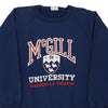 Vintage navy 1980s McGill University Penmans Sweatshirt - womens x-large