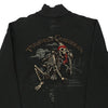 Vintage black Pirates of the Caribbean Disney Zip Up - womens x-large