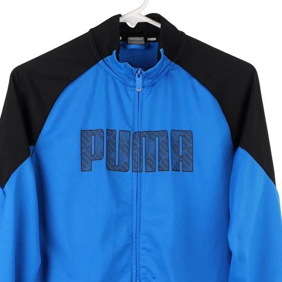 Vintage blue Age 15-16 Puma Zip Up - boys x-large