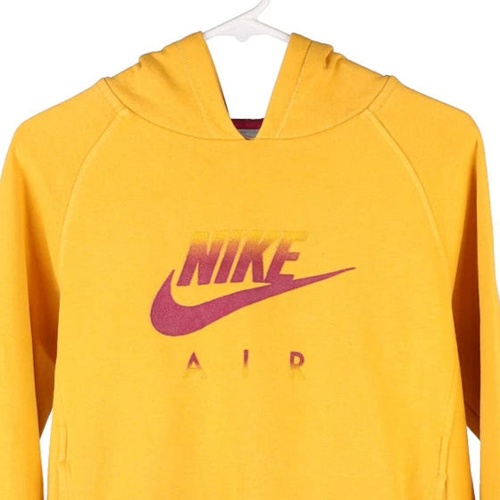 Vintage yellow Age 10-12 Nike Hoodie - boys medium