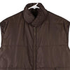 Vintage brown The Bridge Gilet - mens x-large