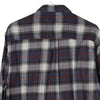 Vintage blue The Big Apple Flannel Shirt - mens large