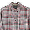 Pre-Loved grey Jack & Jones Flannel Shirt - mens large