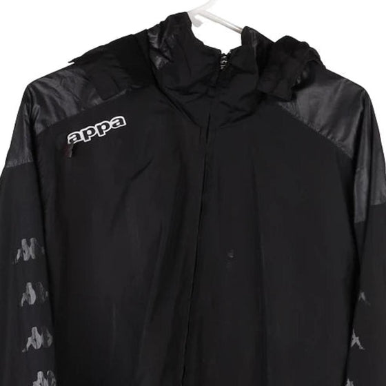 Vintage black Kappa Jacket - mens x-large