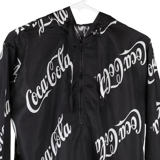 Vintage black Coca-Cola Jacket - womens medium