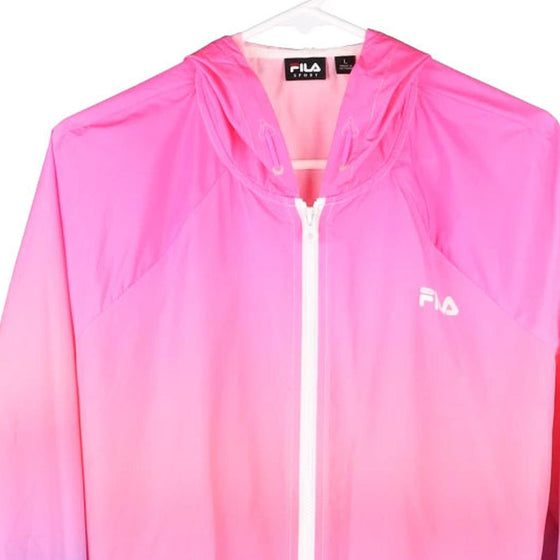 Vintage pink Fila Jacket - womens large