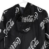 Vintage black Coca-Cola Jacket - womens medium