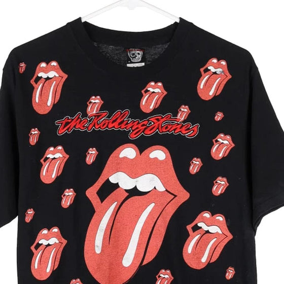 Vintage black The Rolling Stones Rock & Death T-Shirt - mens medium