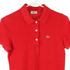 Vintage red Lacoste Polo Shirt - womens small