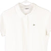 Vintage white Lacoste Polo Shirt - womens medium