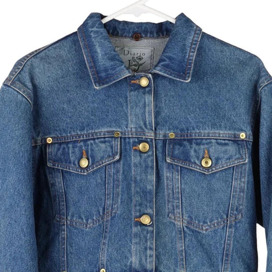 Vintage blue Diario Denim Jacket - womens large