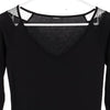 Vintage black Motivi Long Sleeve Top - womens large