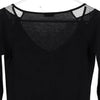 Vintage black Motivi Long Sleeve Top - womens large