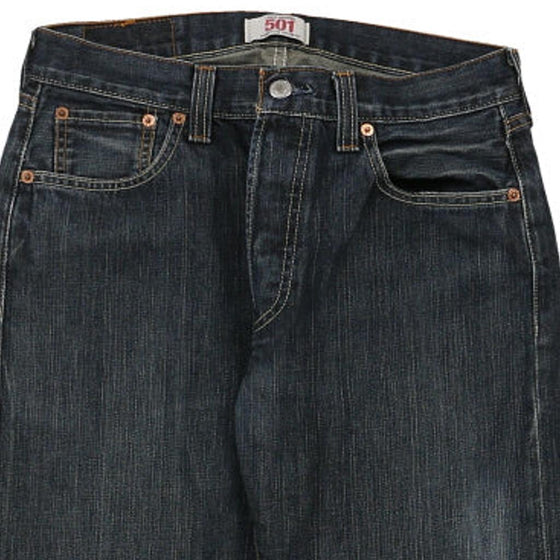 Vintage dark wash 501 Levis Jeans - womens 28" waist