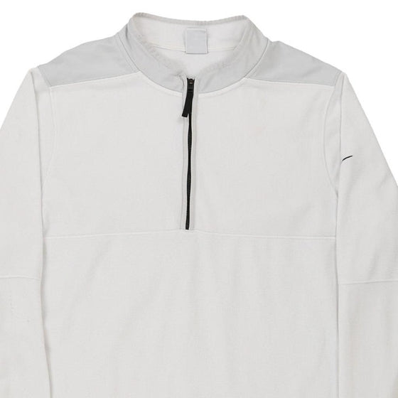 Vintage white Therma Fit Nike Fleece - mens xx-large