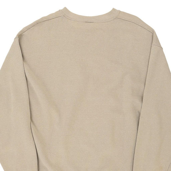 Vintage beige Jerzees Sweatshirt - mens large