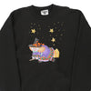 Vintage black Lee Sweatshirt - mens x-large