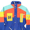 Vintage block colour Cacao Ski Jacket - womens x-large