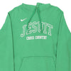 Vintage green Jesuit Cross Country Nike Hoodie - mens large