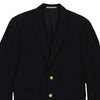 Vintage navy Burberry London Blazer - mens small