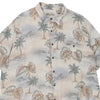 Vintage white Batik Bay Hawaiian Shirt - mens xx-large